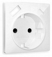 Накладка для розетки с заземлением и со шторками и 2хUSB type A и C Ambrella Volt ALFA AP1100 500_191_2306465