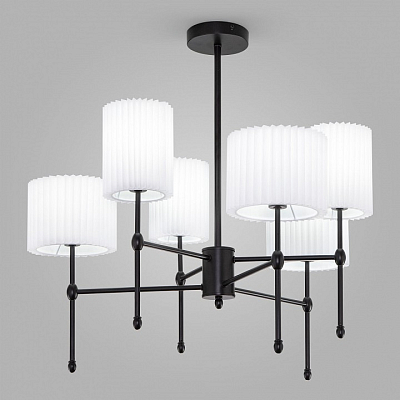 Люстра на штанге Eurosvet Notturno 60162/6 черный 400_400_2422801