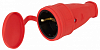 Розетка с заземлением Эра  RX10-R-IP44 100_100_3234602