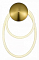 Бра iLedex Cross W2150 BR