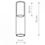 Плафон Nowodvorski Cameleon Cylinder M TR/BS 8543 250_100_1880978