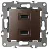 Розетка USB, без рамки Эра Эра 12 12-4110-13 100_100_2394569