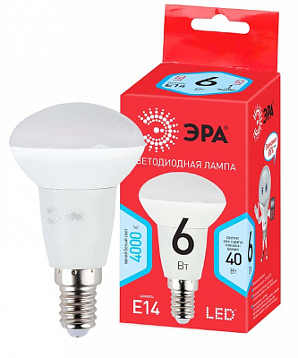 Лампа светодиодная Эра  E14 6Вт 4000K LED R50-6W-840-E14 R 400_400_2842421