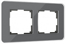 Рамка на 2 поста Werkel Elite (графит, стекло) W0022440 250_100_2129972