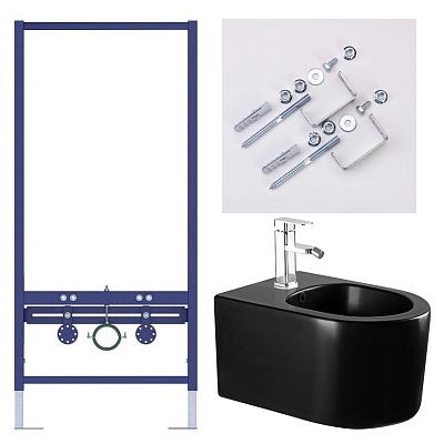SET AQUATEK МИЯ-MB биде (рама AQUATEK INSB-0000001 + крепеж KKI-0000002 + биде AQ1004-MB) 400_400_3226890