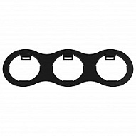 Рамка на 3 светильника Lightstar Domino 214637 500_191_2294343