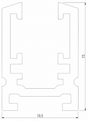Трек накладной Elektrostandard Mini Magnetic a065631 400_400_588043