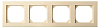 Рамка на 4 поста LIREGUS EPSILON 28-091 100_100_2204986