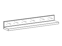 Полка Kristal 331361 250_100_2503921