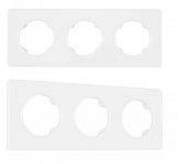 Рамка на 3 поста Arte Milano am-502.15 502.15-3.white 250_100_Array