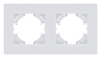 Рамка на 2 поста Kollinger Eleganz Plex EP2WH 400_400_3118484