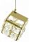 Подвесной светильник Indigo Radioso 12048/1P Gold