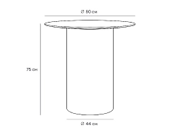 Стол обеденный Mono D80/D44/H75 966136 500_191_2889958