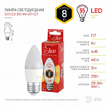 Лампа светодиодная Эра  E27 8Вт 2700K ECO LED B35-8W-827-E27 R 250_100_2842087