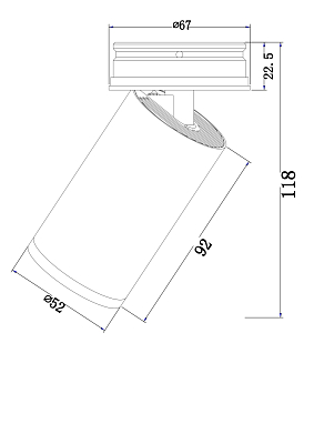 Потолочный светильник Technical C058CL-01B 400_400_2467839