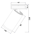 Потолочный светильник Technical C058CL-01B 500_191_2467839