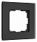 Рамка на 1 пост Werkel Senso (черный, стекло soft-touch) W0013108