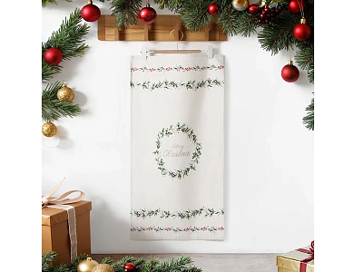 Полотенце Merry Christmas 40х73 см 919258 400_400_2097355