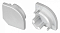 Набор заглушек для профиля Arlight SL-KANT-H10 049407