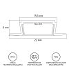 Короб встраиваемый Apeyron Electrics  08-02-Б 100_100_2177776
