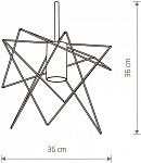 Плафон металлический Nowodvorski Cameleon Gstar 10327 250_100_1881490