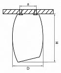 Накладной светильник Lightstar Ballo 214466 250_100_1713031