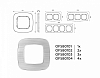 Рамка на 2 поста Ambrella Volt OMEGA OF580102 100_100_2190711