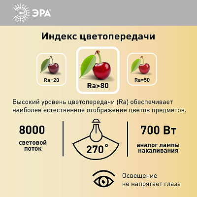 Лампа светодиодная Эра Стандарт E27/E40 100Вт 4000K LED POWER T160-100W-4000-E27/E40 400_400_3089466