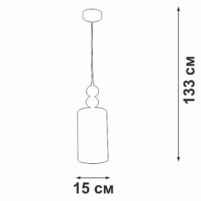 Подвесной светильник Vitaluce V2892 V2892-0/1S 400_400_1818433
