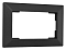 Рамка для двойной розетки Arte Milano am-503.03 503.03-double.black