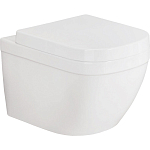 39330002 Euro Ceramic Сиденье для WC с микролифтом, альпин белый (замена арт. 39330001) 250_100_1440663