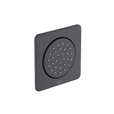 AQ2099MB боковая форсунка 130*130, матовый черный 400_400_3225526