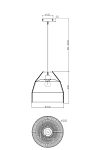Подвесной светильник Freya FR5334PL-01W 250_100_3182597