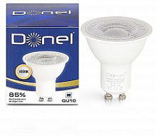 Лампа светодиодная Donel DN03 GU10 7Вт 4000K DN03001N7GU10Dim 500_191_2309255