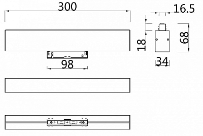 Накладной светильник Maytoni Technical BASIS TR012-2-12W4K-W 400_400_2862748