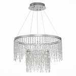 SL6201.103.55 Люстра подвесная ST-Luce Серебристый/Прозрачный LED 1*55W 3000K/4000K/6000K ВЕГА 250_100_2953928