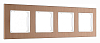 Рамка на 4 поста Arte Milano am-503.12 503.12-4.brown 100_100_2303350