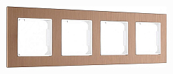 Рамка на 4 поста Arte Milano am-503.12 503.12-4.brown 250_100_Array