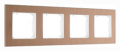 Рамка на 4 поста Arte Milano am-503.12 503.12-4.brown 400_400_2303350