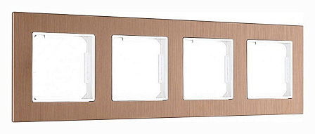 Рамка на 4 поста Arte Milano am-503.12 503.12-4.brown 500_191_2303350