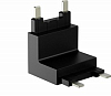 Соединитель угловой L-образный для треков накладных SWG PRO SLIM CN-SLIM-BL-TL 100_100_2305589