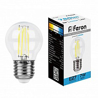 Лампа светодиодная Feron LB-52 E27 7Вт 6400K 38222 500_191_2237848