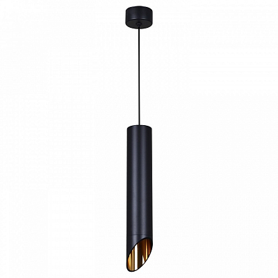 Подвесной светильник Reluce Technical 16007 16007-0.9-001LD 300mm GU10 BK+GD 400_400_2046277