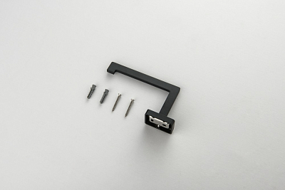 AQ4308MB ЛИБРА бумагодержатель, матовый черный 400_400_2412679