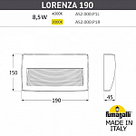 Накладной светильник Fumagalli Lorenza AS2.000.000.WXK1L 250_100_1803650