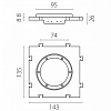 Рамка на 1 светильник Lightstar Anello 012000 100_100_2475820