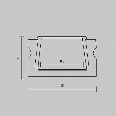 Короб накладной Maytoni Led Strip  631003 400_400_2751295