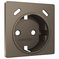 Накладка для розетки с заземлением и со шторками и 2хUSB type С Ambrella Volt ALFA AP6405 500_191_2307936