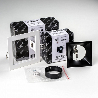 Встраиваемый светильник Lightstar Domino D51607BMOD 400_400_3155838