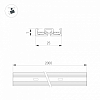 Трек накладной Arlight MAG-VIBE 044504 100_100_2136310